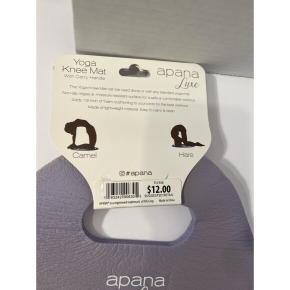 Yoga Knee Mat By Apana Luxe - Picture 2 of 6
